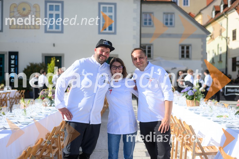  Luka Košir, gostišče Grič;  Sabina Repovž, chef, Gostilna & Eko Kmetija Repovž;  Sebastjan Plevčak, kuharŽametna večerja 2026