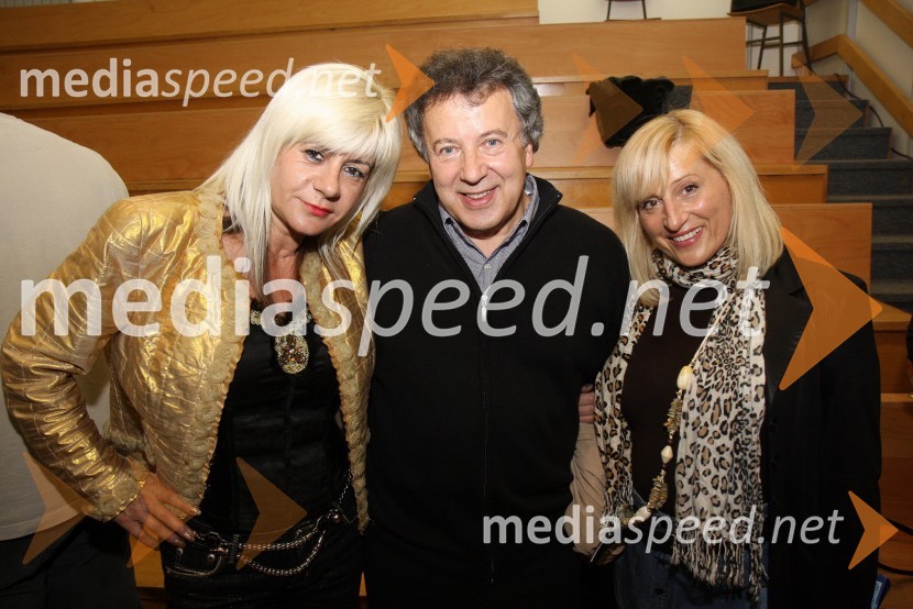 Karmen Auer, soproga Stojana Auerja, Zdravko Geržina, glasbena agencija Geržina in Ana Žvorc, koreografinjaSpomin na Marjana Podlesnika