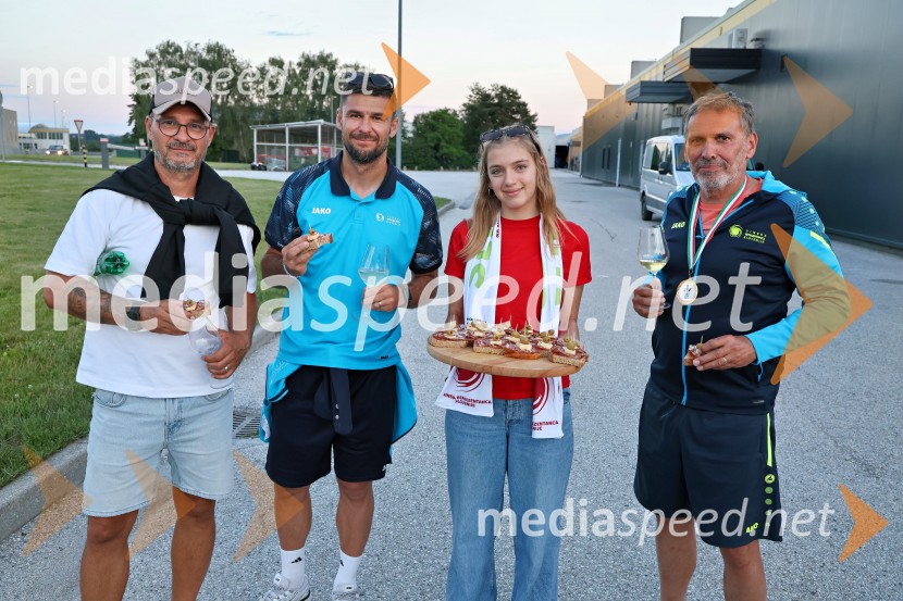 Sprejem Slovenske vinske reprezentance po osvojitvi 5. naslova Evropskih prvakov v nogometu