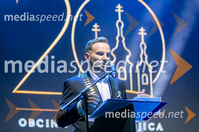  David  Klobasa, župan Občine Sveta Trojica in podjetnikTrojicaFest 2026 odprl praznovanje 20-letnice Občine Sveta Trojica