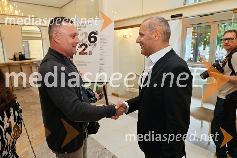  Peter Srpčič, direktor, Mestno gledališče Ptuj;  Danilo Rošker, direktor SNG Maribor61. Borštnikovo srečanje, slavnostna otvoritev