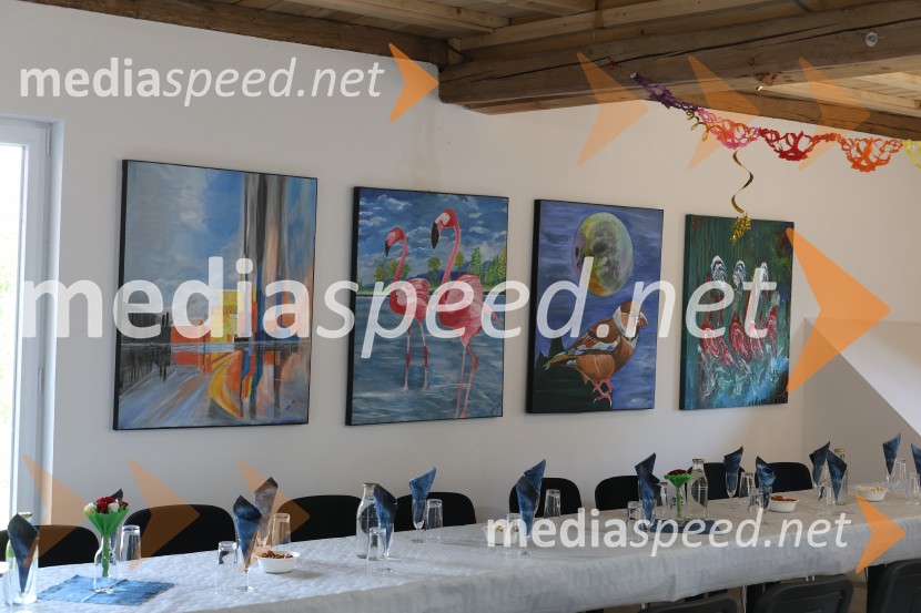 Mednarodna kolonija v novi Galeriji AS, Svečane
