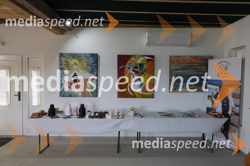 Mednarodna kolonija v novi Galeriji AS, Svečane