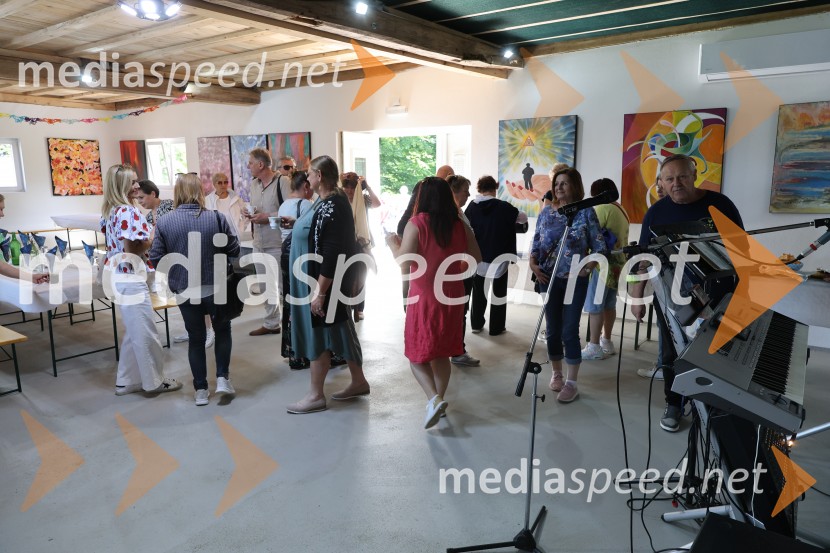 Mednarodna kolonija v novi Galeriji AS, Svečane