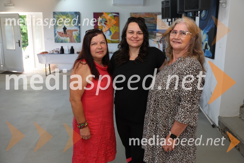 Mednarodna kolonija v novi Galeriji AS, Svečane