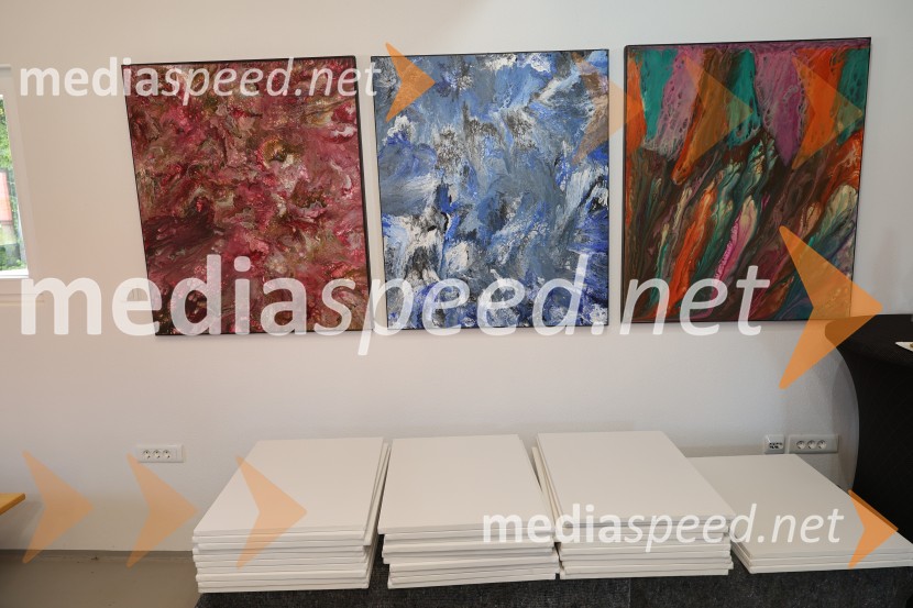 Mednarodna kolonija v novi Galeriji AS, Svečane