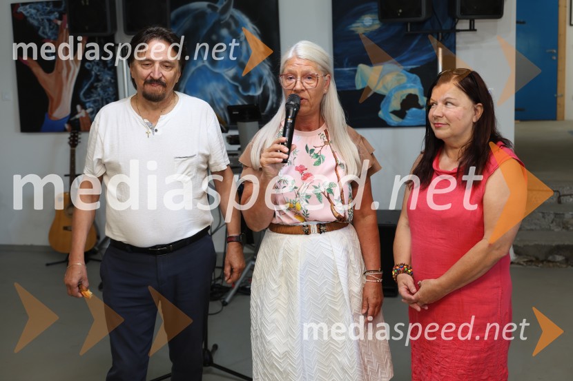 Mednarodna kolonija v novi Galeriji AS, Svečane