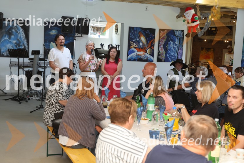 Mednarodna kolonija v novi Galeriji AS, Svečane