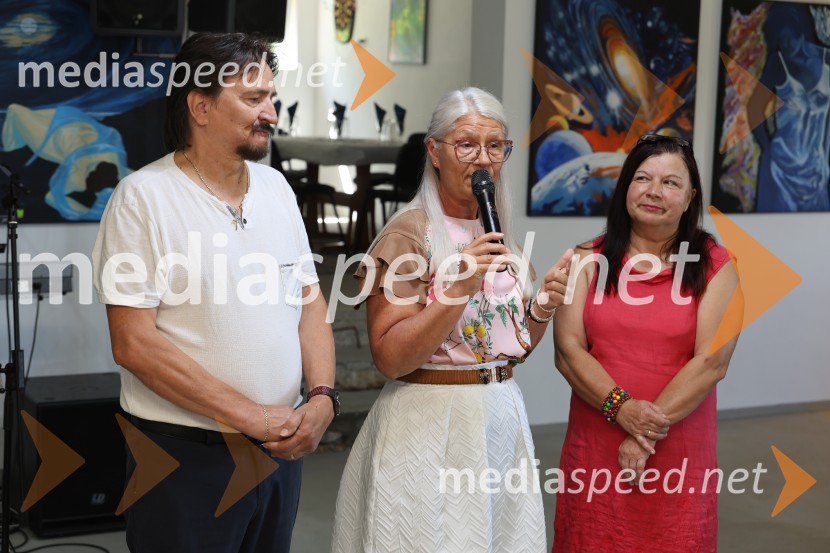 Mednarodna kolonija v novi Galeriji AS, Svečane