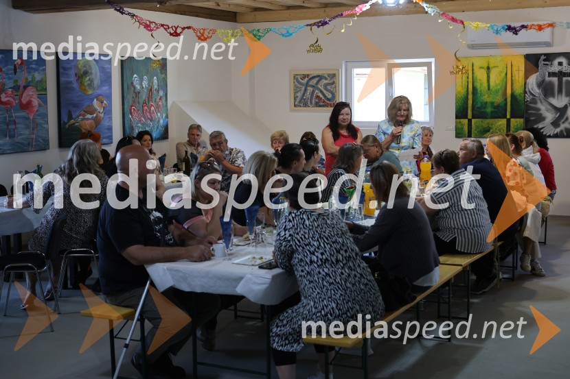 Mednarodna kolonija v novi Galeriji AS, Svečane
