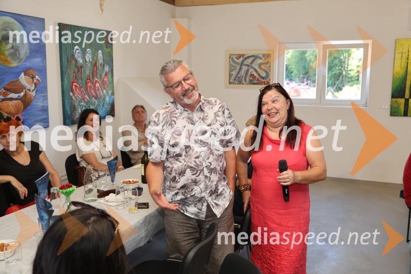 Mednarodna kolonija v novi Galeriji AS, Svečane