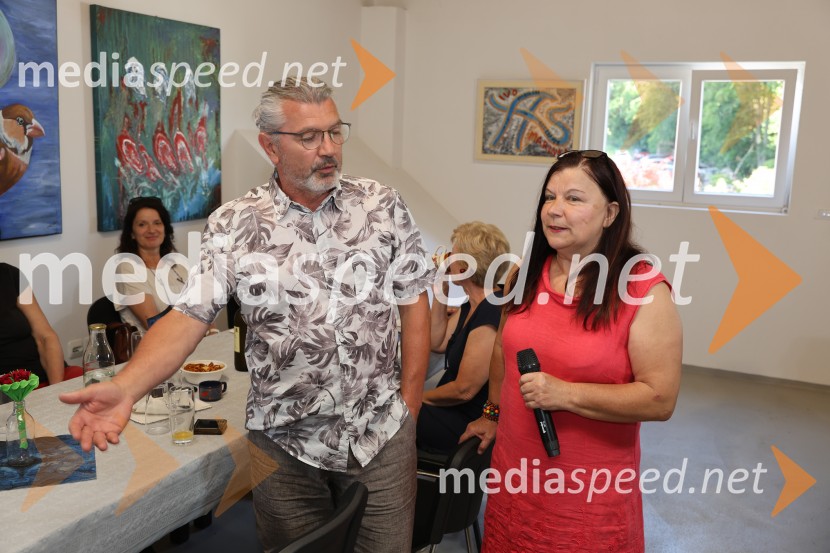 Mednarodna kolonija v novi Galeriji AS, Svečane