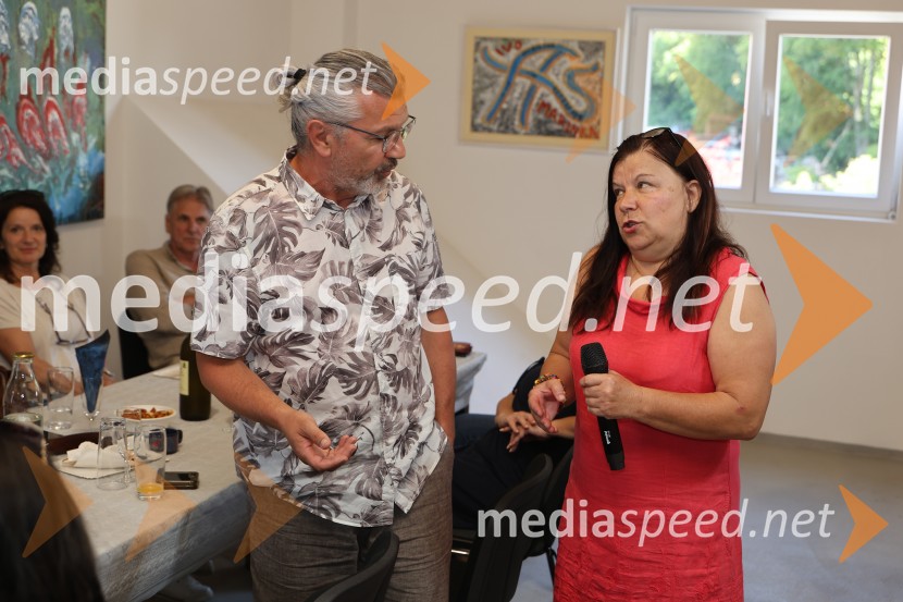 Mednarodna kolonija v novi Galeriji AS, Svečane