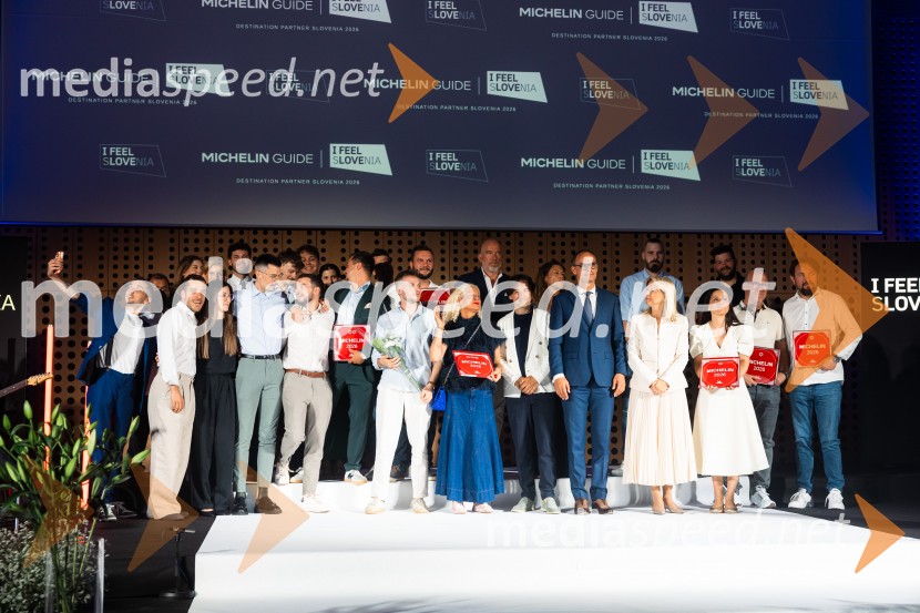 Podelitev priznanj Michelin Guide Slovenija 2026