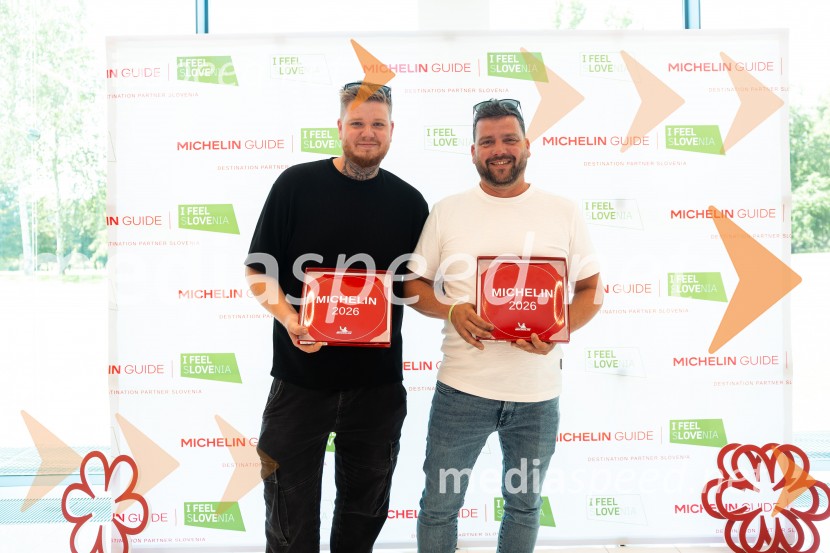Podelitev priznanj Michelin Guide Slovenija 2026