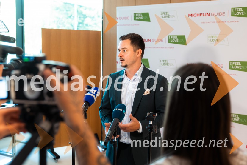  David Žefran, kuhar, Restavracija MilkaPodelitev priznanj Michelin Guide Slovenija 2026
