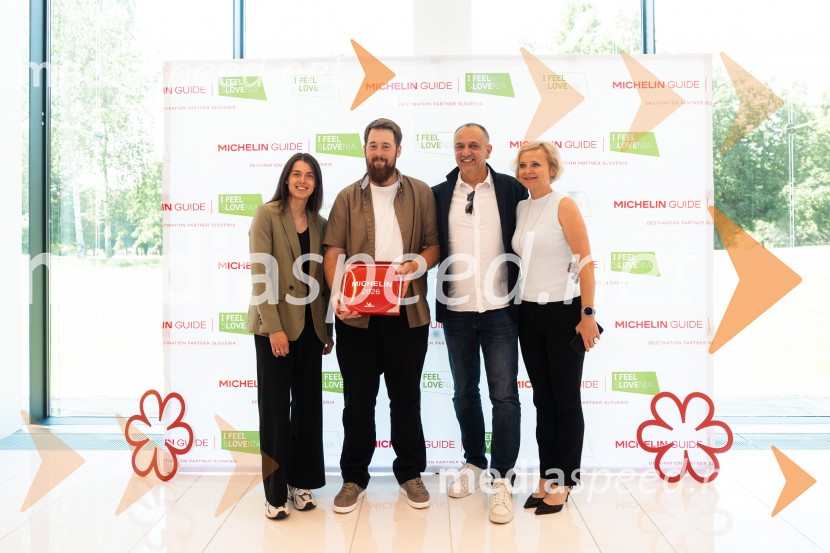 Podelitev priznanj Michelin Guide Slovenija 2026