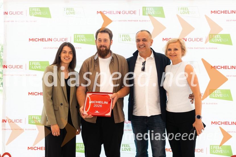 Podelitev priznanj Michelin Guide Slovenija 2026