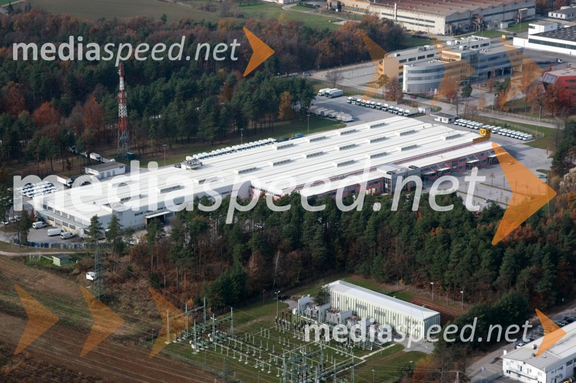 Poštni logistični center (PLC) Maribor, Tezno
Slovenija iz zraka