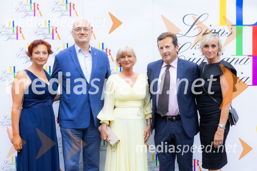  ... ;  Borut Grmšek, član, Lions klub Ljubljana Iliria;  Sonja Poljanšek Škrabec, lastnica Welness centra Sunny;  ... ;  ... 26. Kresna noč Lions kluba Ljubljana Iliria
