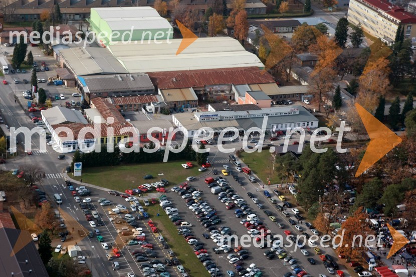 Poslovno obrtna cona TAM Maribor, TeznoSlovenija iz zraka