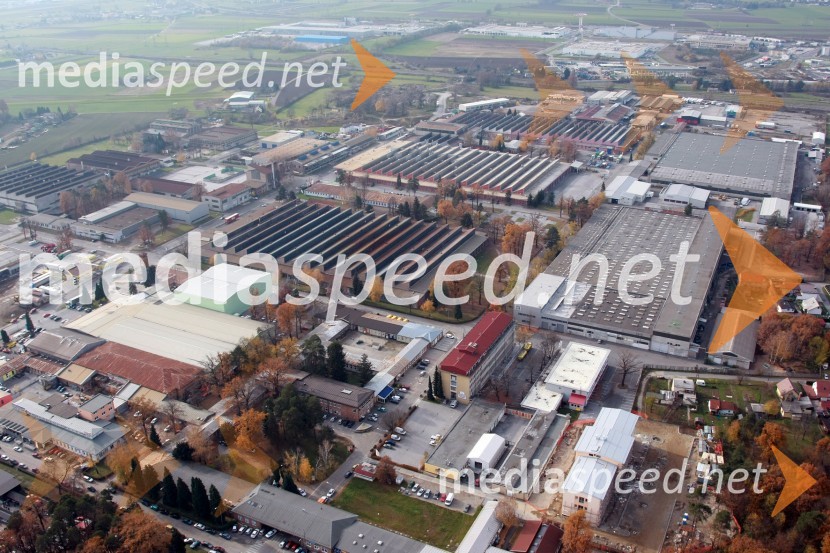 Poslovno obrtna cona TAM Maribor, TeznoSlovenija iz zraka
