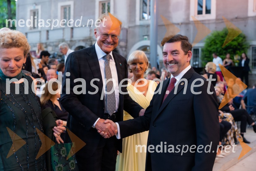  Janez  Škrabec, direktor Riko d.o.o.; dr. Aleš Musar, lastnik Ruske dače26. Kresna noč Lions kluba Ljubljana Iliria