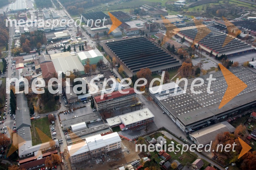 Poslovno obrtna cona TAM Maribor, TeznoSlovenija iz zraka