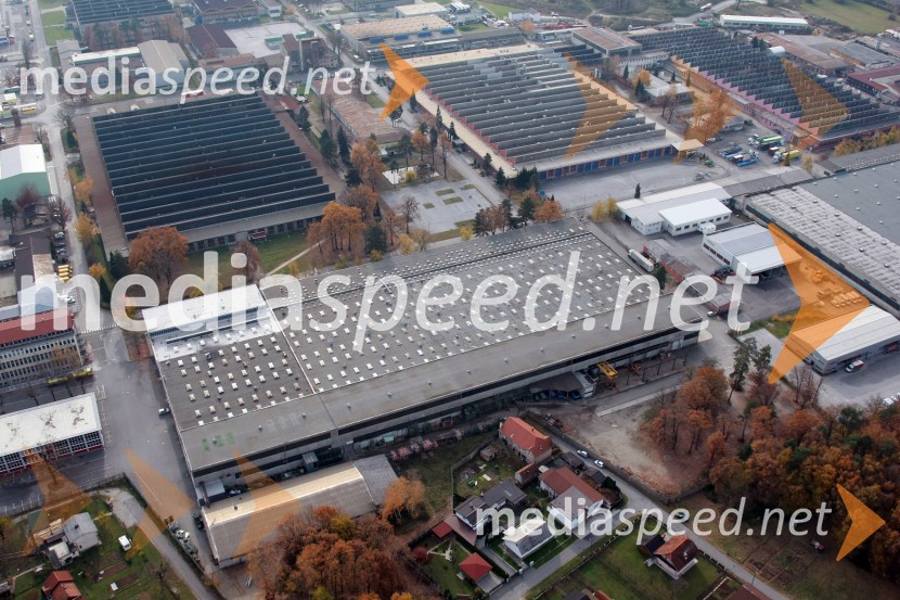 Poslovno obrtna cona TAM Maribor, TeznoSlovenija iz zraka