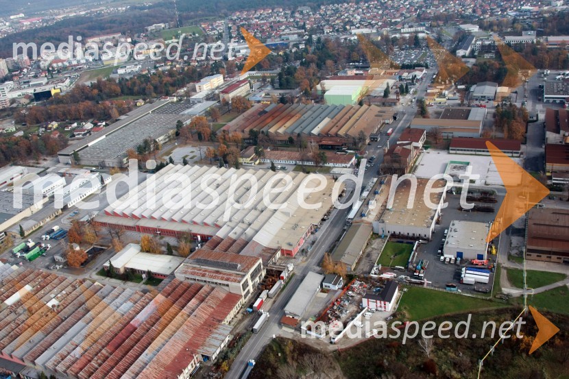Poslovno obrtna cona TAM Maribor, TeznoSlovenija iz zraka