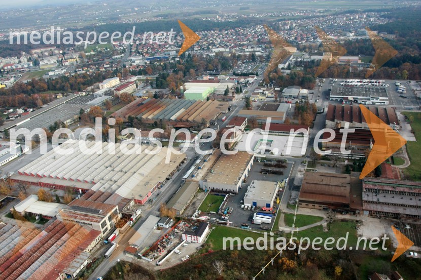 Poslovno obrtna cona TAM Maribor, TeznoSlovenija iz zraka