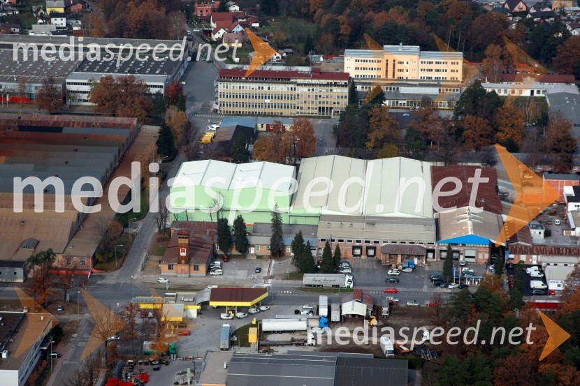 Poslovno obrtna cona TAM Maribor, TeznoSlovenija iz zraka