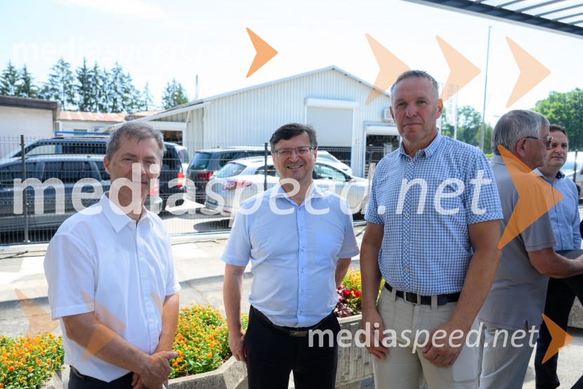 Položitev temeljnega kamna za poslovno-skladiščni kompleks CUBO
