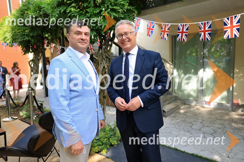 Britansko veleposlaništvo v Sloveniji obeležilo rojstni dan kralja Karla III.
