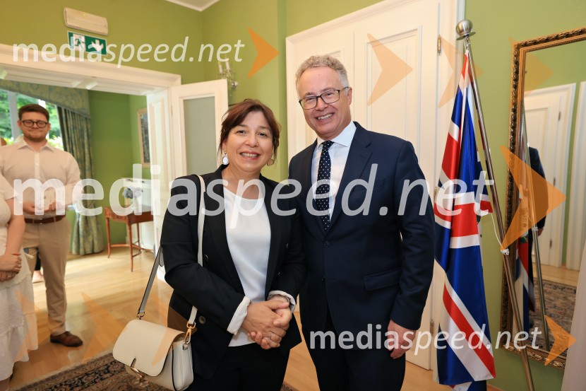 Britansko veleposlaništvo v Sloveniji obeležilo rojstni dan kralja Karla III.