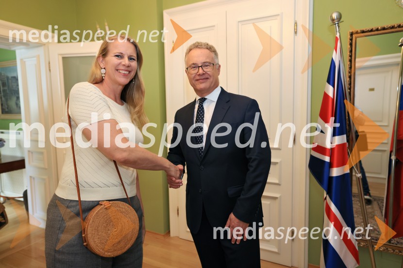 Britansko veleposlaništvo v Sloveniji obeležilo rojstni dan kralja Karla III.