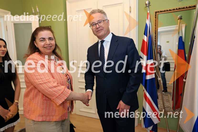 Britansko veleposlaništvo v Sloveniji obeležilo rojstni dan kralja Karla III.