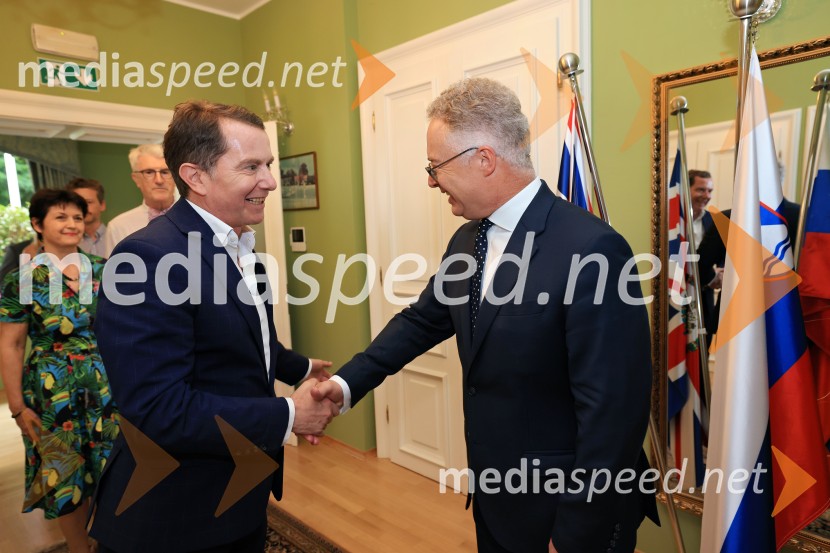 Britansko veleposlaništvo v Sloveniji obeležilo rojstni dan kralja Karla III.