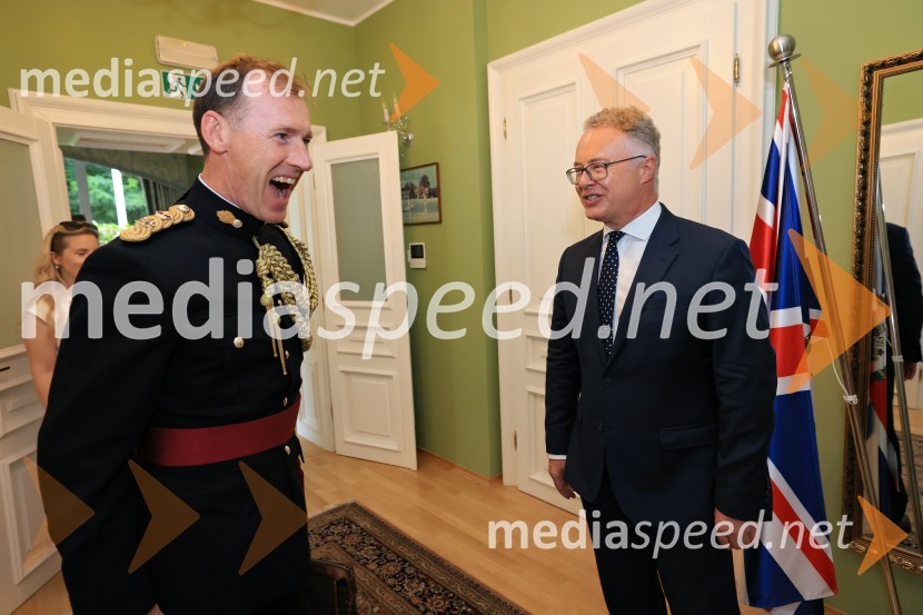Britansko veleposlaništvo v Sloveniji obeležilo rojstni dan kralja Karla III.