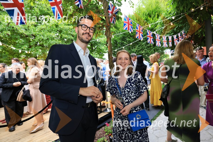 Britansko veleposlaništvo v Sloveniji obeležilo rojstni dan kralja Karla III.