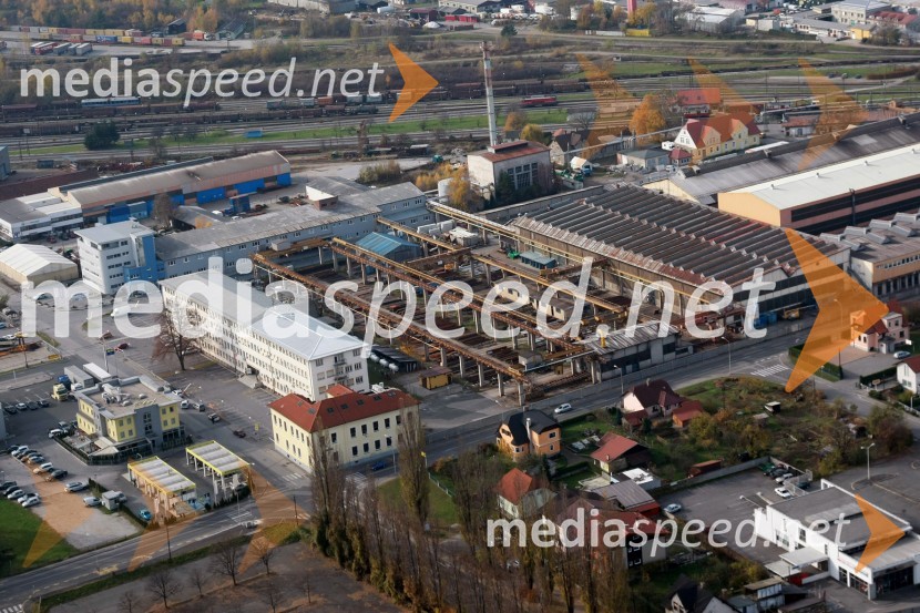 Ploj d.o.o., Višja strokovna šola za gostinstvo in turizem Maribor, Metalna Maribor, Tezno, MariborSlovenija iz zraka