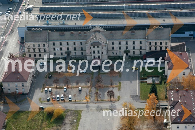 Kasarna Melje, MariborSlovenija iz zraka