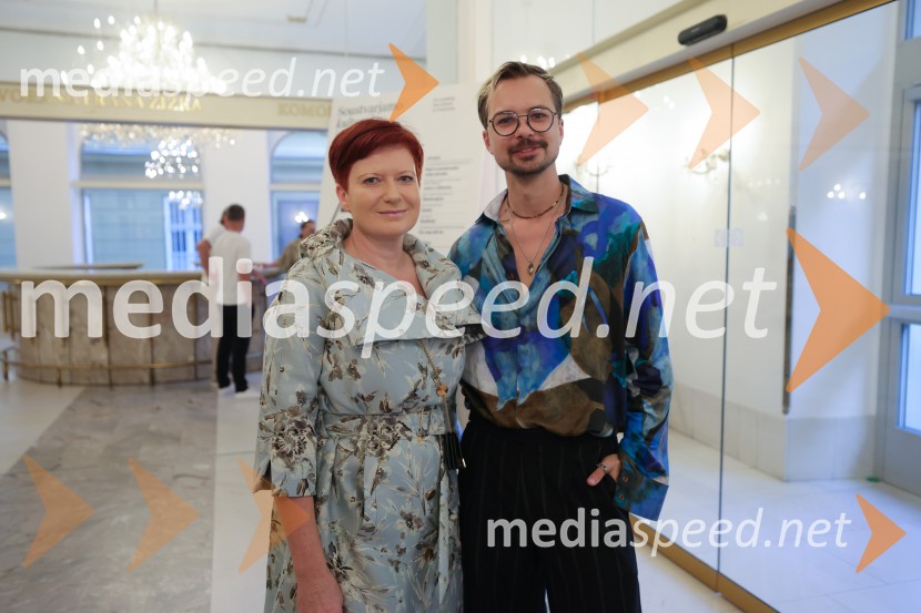  Valerija Grubelnik, Cvetličarna Grubelnik;  David Hojnik, modni oblikovalec DH fashion61. Borštnikovo srečanje, zaključek in podelitev Borštnikovega prstana