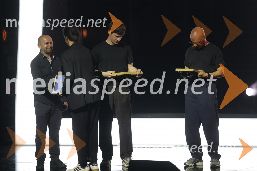  Alen Beniš;  Bor Ravbar, režiser;  Gašper Torkar, skladatelj;  Branislav Cerović, producent61. Borštnikovo srečanje, zaključek in podelitev Borštnikovega prstana