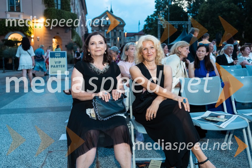 74. Ljubljana festival, otvoritev, prekinitev predstave zaradi dežja