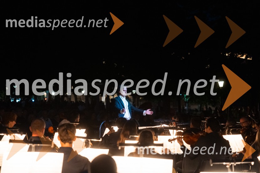 74. Ljubljana festival, otvoritev, prekinitev predstave zaradi dežja
