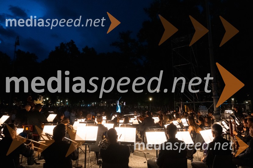 74. Ljubljana festival, otvoritev, prekinitev predstave zaradi dežja