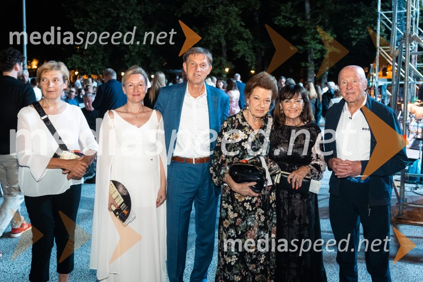 74. Ljubljana festival, otvoritev, prekinitev predstave zaradi dežja