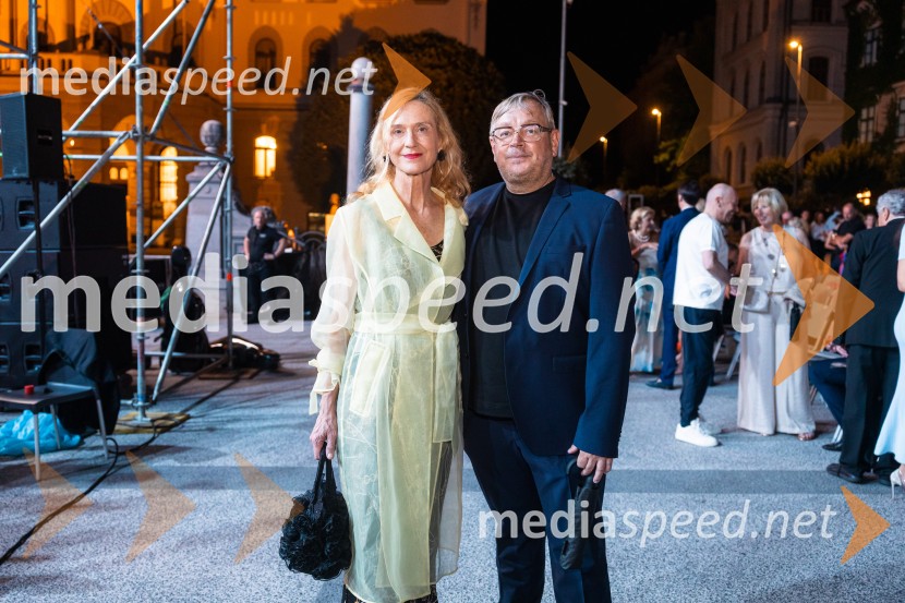 74. Ljubljana festival, otvoritev, prekinitev predstave zaradi dežja