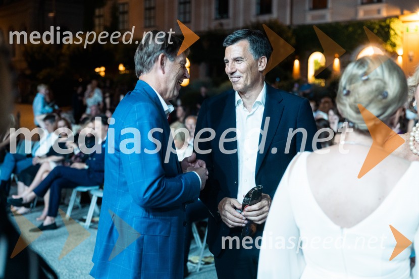 74. Ljubljana festival, otvoritev, prekinitev predstave zaradi dežja